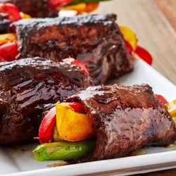 Balsamic Steak Roll-ups