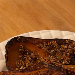 Honeynut Squash With Smoky Seeded Salsa Macha