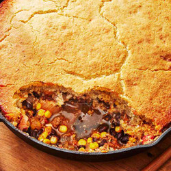 Cornbread Cowboy Casserole