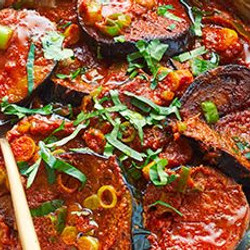 West Indian Spiced Aubergine Curry