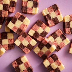 Neapolitan Checkerboard Cookies