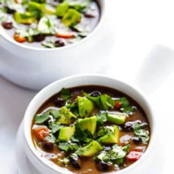 Slow Cooker Black Bean Soup