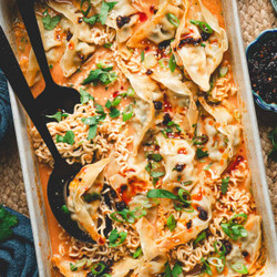 Thai Dumpling Casserole (full meal)