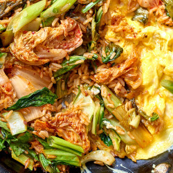 Weeknight Recipe: Kimchi Fried Rice With Extra Greens