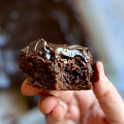 Fudgy Sourdough Brownies