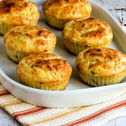 Cottage Cheese  Breakfast Muffins With Bacon