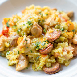 Instant Pot Paella With Chicken And Sausage