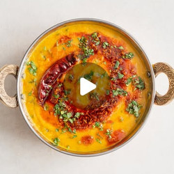 India's Restaurant-style Dal Tadka