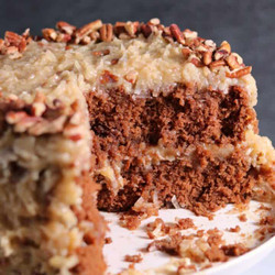 Gramma’s Original Super Moist German Chocolate Cake