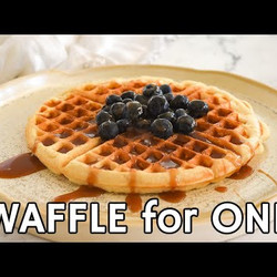 Single Serve Belgium Waffle