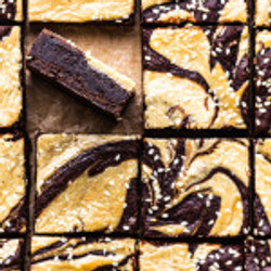 Vegan Tahini Brownies