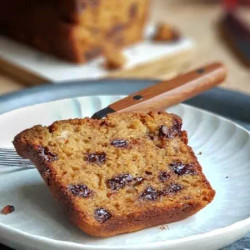 Banana Bread Aux Pépites De Chocolat Et Cannelle
