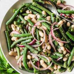 Garden Herb White &amp; Green Bean Salad