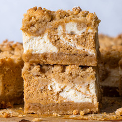 Gluten Free Pumpkin Cheesecake Bars