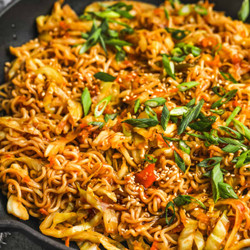 Garlic Cabbage Stir Fry