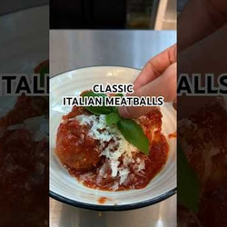 Classic Italian Polpette (meatballs)