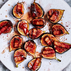 Figs With Bacon And Chile