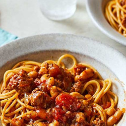 Sausage &amp; Cannellini Bean Ragu