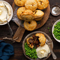 Individual Steak And Ale Pie Recipe