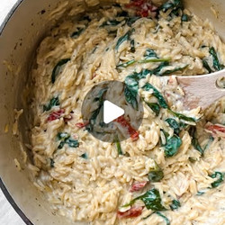 One Pot Creamy Boursin Orzo