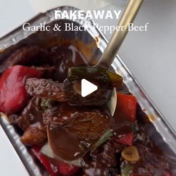 Easy Garlic &amp; Black Pepper Beef