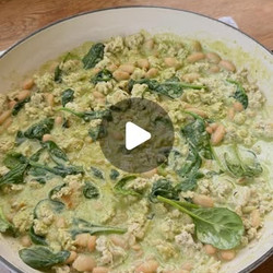 Creamy Pesto Skillet