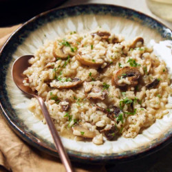 Mushroom Risotto Masterclass