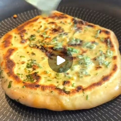 Stuffed Flatbread &amp; Korean Pancakes