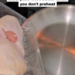 Cold Steel Pan Chicken