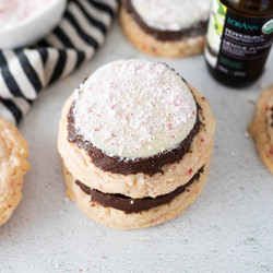 Peppermint Bark Cookies