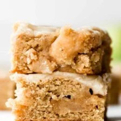 Brown Butter Apple Blondies
