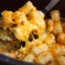Slow Cooker Breakfast Tot Casserole