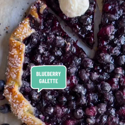 Blueberry Galette