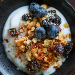Coconut Cranberry Red Lentil Granola