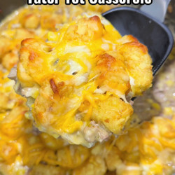Cheesy Tater Tot Casserole