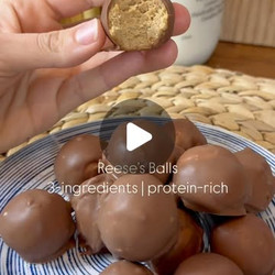 Protein-packed Reese's Balls