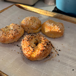 Super Simple Cottage Cheese Bagels