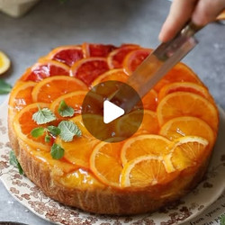 Ombré Citrus Cake