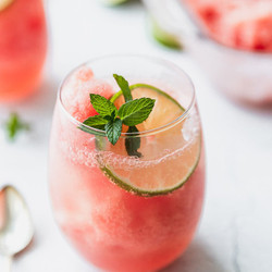 Watermelon Granita Mocktail