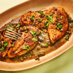 Back-pocket Caper-butter Chicken