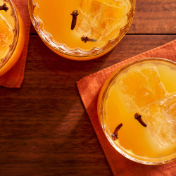 Spiced Apple-bourbon Punch