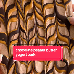 Peanut Butter &amp; Chocolate Yogurt Bark