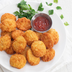 3 Ingredient Super Crispy Chicken Nuggets