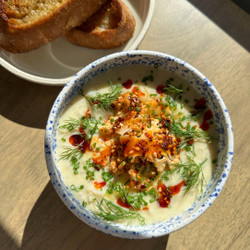 Cauliflower Gouda Soup