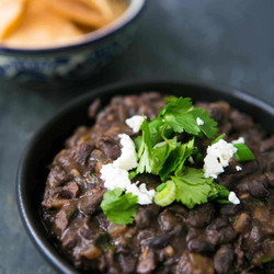 Refried Black Beans