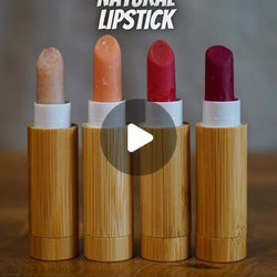 Natural Lipstick With Saffron