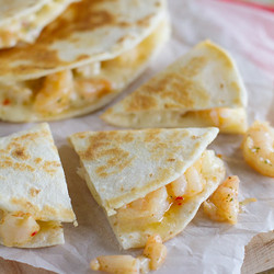 Shrimp Scampi Quesadilla Recipe