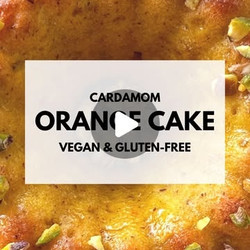 Whole Orange &amp; Cardamom Blender Cake