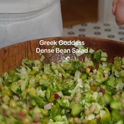 Dense Bean Greek Goddess Salad