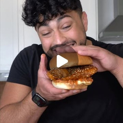 Orange Chicken Sandwich